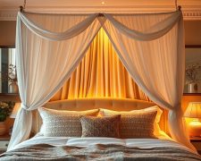 Jak zrobić i zamontować baldachim nad łóżko – poradnik krok po kroku