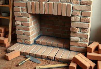 Jak zbudować prosty kominek z obudową krok po kroku