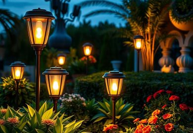 Pomysły na oświetlenie ogrodu: lampy solarne, reflektory i stylowe dekoracje