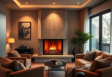 Jak zaprojektować i zaaranżować kominek narożny — poradnik i inspiracje