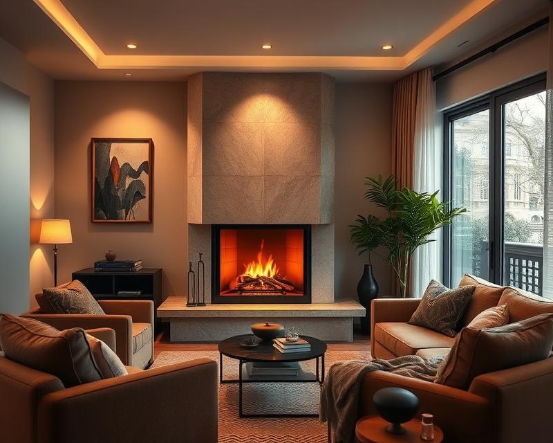 Jak zaprojektować i zaaranżować kominek narożny — poradnik i inspiracje