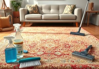Przewodnik po praniu dywanów: metody, techniki i najlepsze środki