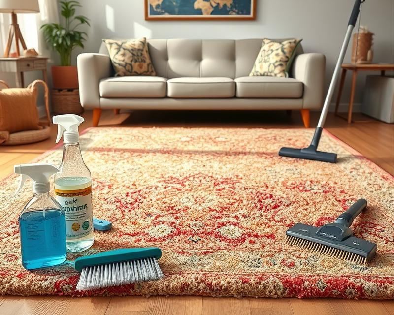Przewodnik po praniu dywanów: metody, techniki i najlepsze środki