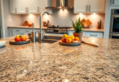 Blaty granitowe do kuchni: rodzaje, właściwości i korzyści