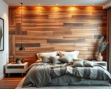 Pomysły na drewniane ściany w sypialni: inspiracje i aranżacje
