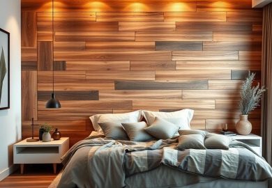 Pomysły na drewniane ściany w sypialni: inspiracje i aranżacje