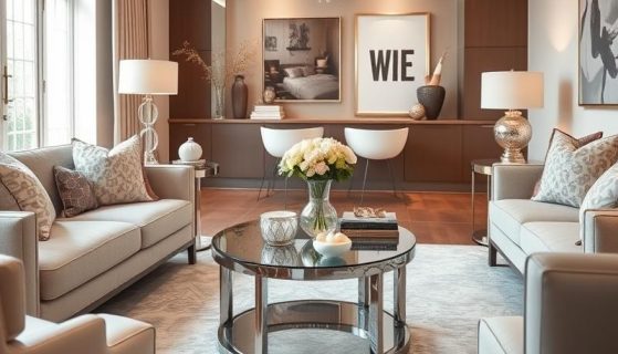 Nowoczesne i stylowe chromowane elementy meblowe do wnętrz