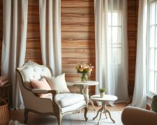 Styl shabby chic we wnętrzach: jak łączyć pastelową delikatność z postarzanym urokiem i naturalnymi materiałami