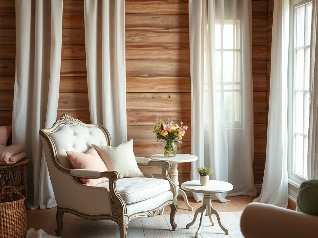 Styl shabby chic we wnętrzach: jak łączyć pastelową delikatność z postarzanym urokiem i naturalnymi materiałami