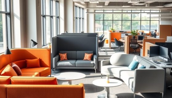 Meble modułowe do wydzielania stref – jak stworzyć wygodną i funkcjonalną przestrzeń pracy