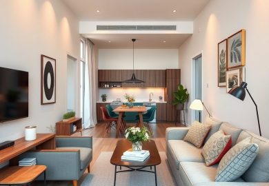 Planowanie wnętrza pod wynajem: jak stworzyć funkcjonalną i trwałą przestrzeń dla najemców