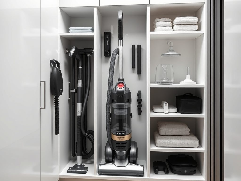 Jak zaprojektować funkcjonalne miejsce na odkurzacz i akcesoria, by zachować porządek i wygodę użytkowania