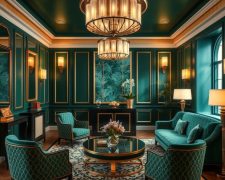 Styl art deco: jak dobrać kolory i materiały, by zachować elegancję i komfort użytkowania