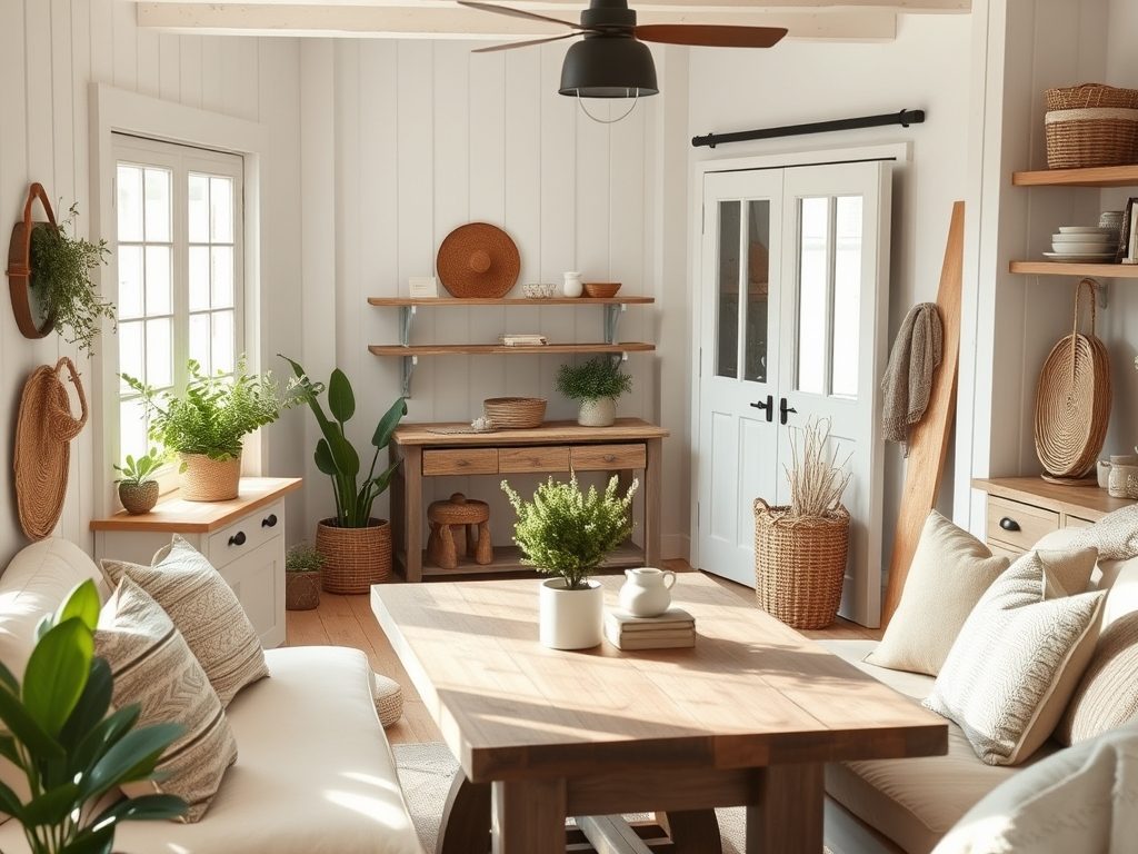 Styl farmhouse kolory: jak wybrać paletę barw, by stworzyć przytulne i funkcjonalne wnętrze