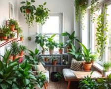 Urban jungle w małym mieszkaniu: jak stworzyć zieloną oazę bez zagracenia przestrzeni