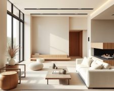 Styl quiet luxury wnętrza: jak stworzyć dyskretną elegancję z naturalnych materiałów i stonowanych barw