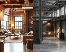 Styl loftowy a industrialny: kluczowe różnice w designie i atmosferze wnętrz