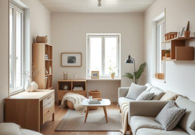 Styl skandynawski w małym mieszkaniu: jak urządzić funkcjonalną i przytulną przestrzeń