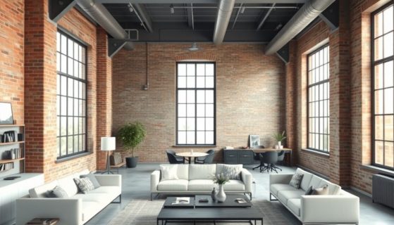 Styl loftowy: jak dobrać kolory i materiały, by podkreślić surowość i przestronność wnętrza