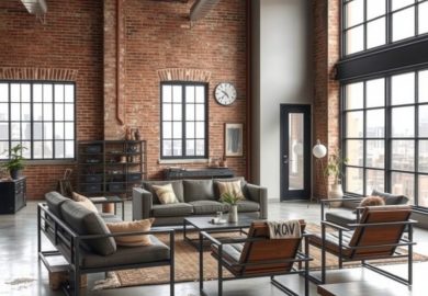 Styl loftowy: jak wybrać meble łączące surowość z wygodą i funkcjonalnością