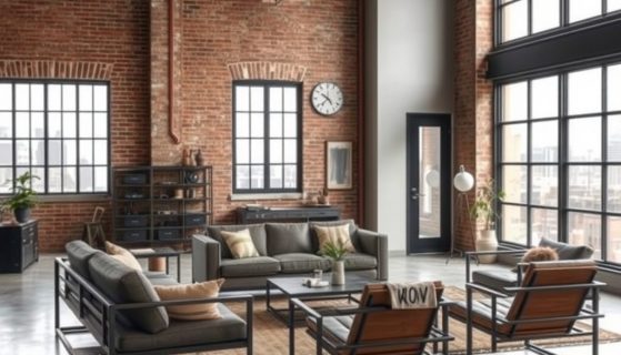 Styl loftowy: jak wybrać meble łączące surowość z wygodą i funkcjonalnością