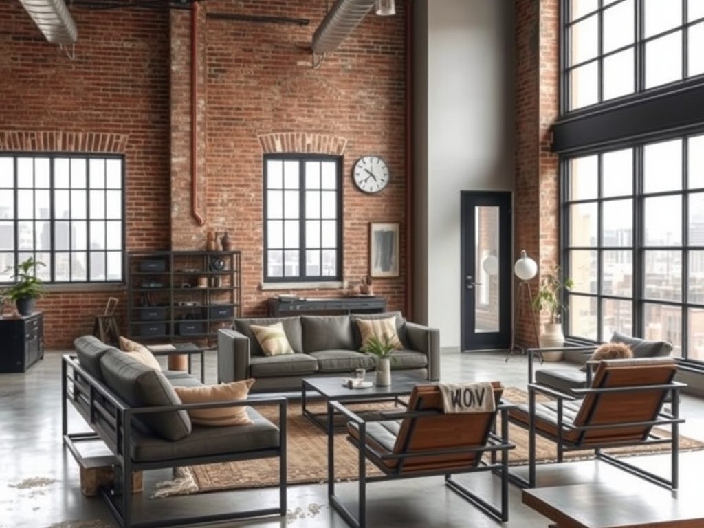 Styl loftowy: jak wybrać meble łączące surowość z wygodą i funkcjonalnością