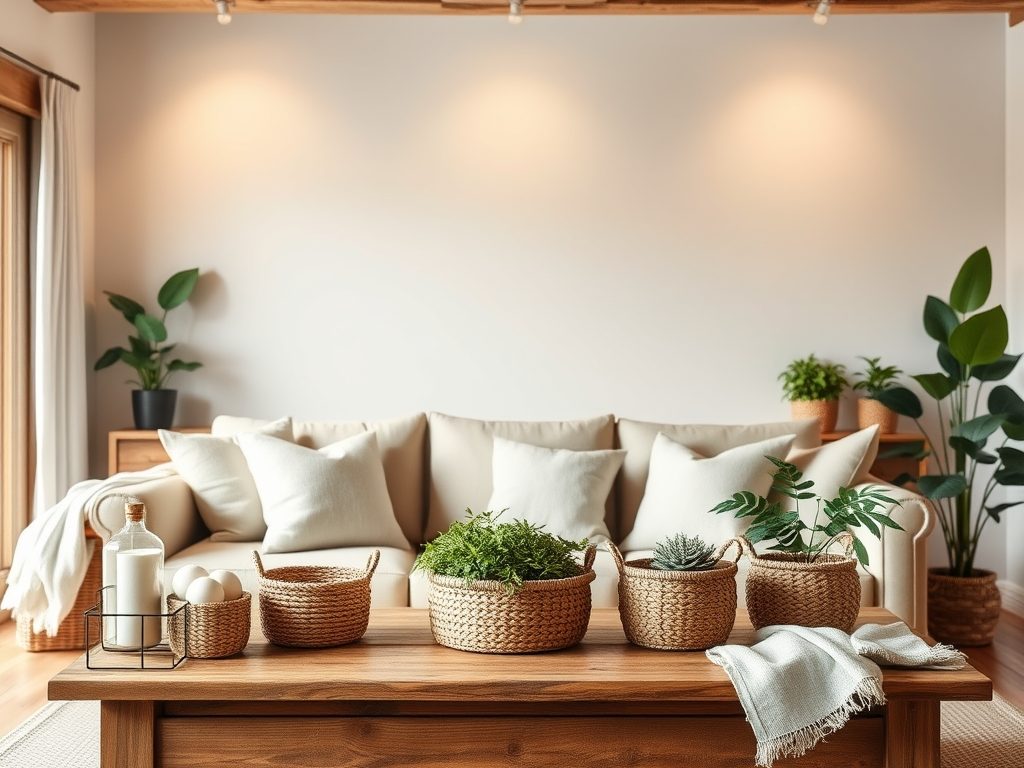 Styl farmhouse dodatki: jak łączyć naturalne materiały z funkcjonalnością i komfortem wnętrza