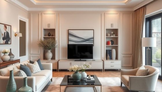 Styl modern classic: jak dobrać dodatki i dekoracje tworzące elegancką i funkcjonalną przestrzeń