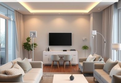 Jak zaplanować gniazdka i prowadzić kable bez wiercenia dla wygody i bezpieczeństwa użytkowania