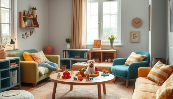 Styl wnętrza a dzieci i zwierzęta: jak łączyć funkcjonalność z inspirującą aranżacją