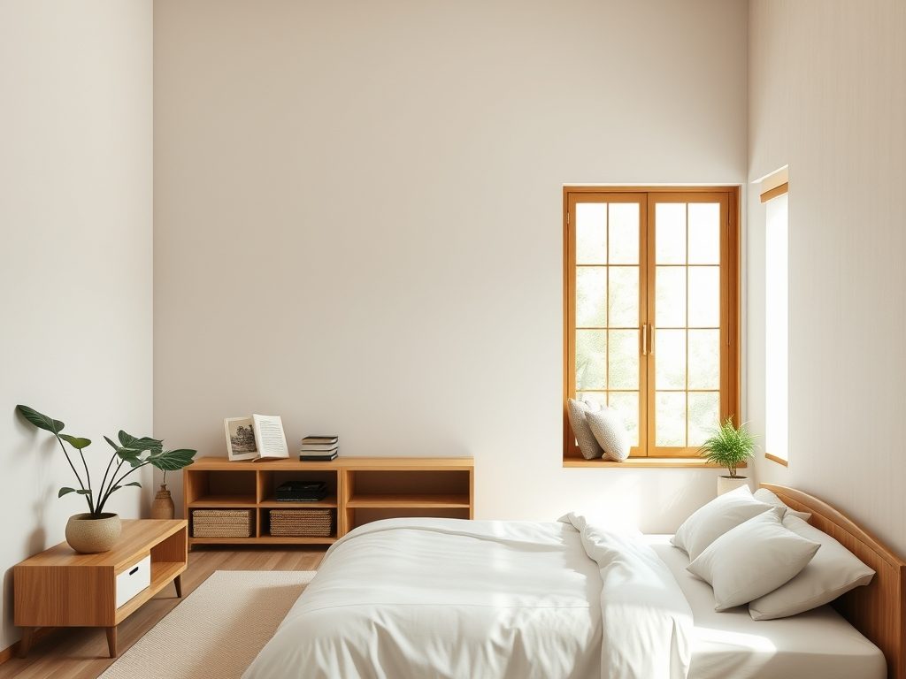 Styl Japandi w sypialni: jak urządzić harmonijną i funkcjonalną przestrzeń relaksu