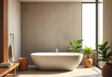 Styl nowoczesny w łazience: jak połączyć minimalizm, funkcjonalność i naturalne materiały w praktyce