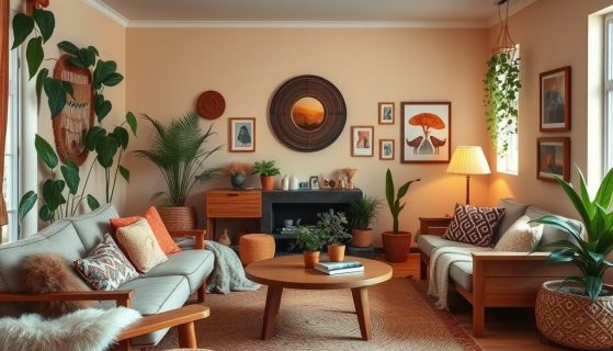 Jak urządzić salon w stylu boho: praktyczne decyzje dla przytulnej i funkcjonalnej przestrzeni