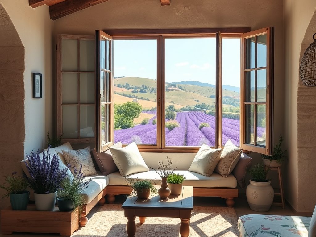 Styl prowansalski we wnętrzach: naturalna elegancja i przytulność południowej Francji krok po kroku