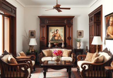 Meble kolonialne i materiały: jak łączyć egzotykę z funkcjonalnością we wnętrzach