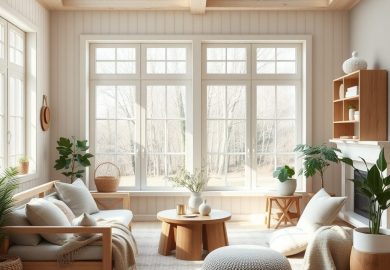 Styl skandynawski we wnętrzach: harmonia naturalnych materiałów, funkcjonalności i przytulności