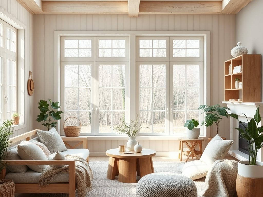 Styl skandynawski we wnętrzach: harmonia naturalnych materiałów, funkcjonalności i przytulności