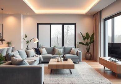 Styl nowoczesny w salonie: jak połączyć minimalizm, funkcjonalność i przytulność w praktyce