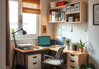 Jak zorganizować wygodne i funkcjonalne miejsce do pracy w małym mieszkaniu – praktyczne rozwiązania i najczęstsze pułapki