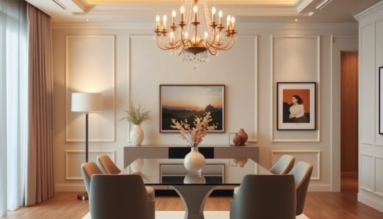 Oświetlenie w stylu modern classic: jak łączyć klasyczną elegancję z nowoczesną funkcjonalnością