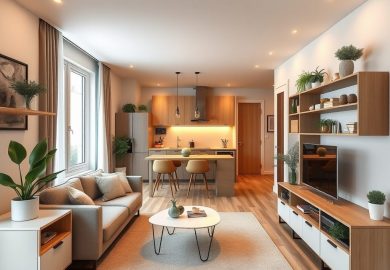 Planowanie wnętrza mieszkania 60 m² od zera: jak zoptymalizować przestrzeń i funkcjonalność na start