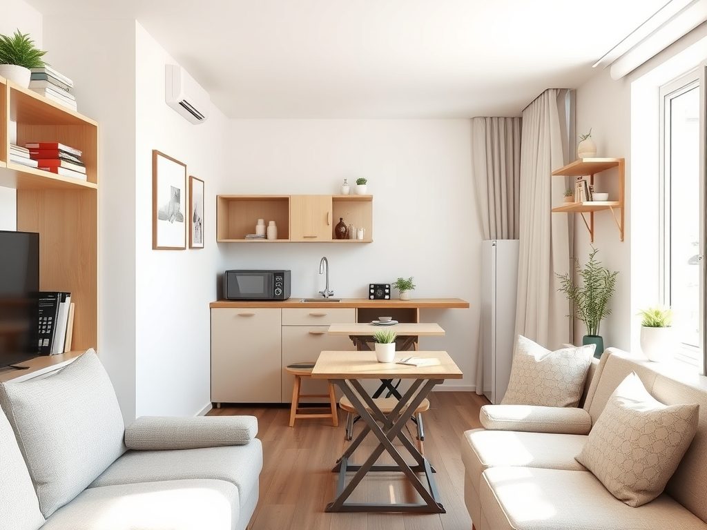 Układ funkcjonalny małego mieszkania: jak zaplanować przestrzeń, by oszczędzać miejsce i wygodę codziennego życia