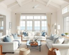 Styl Hampton: jak dobrać paletę kolorów, by stworzyć nadmorską elegancję w domu