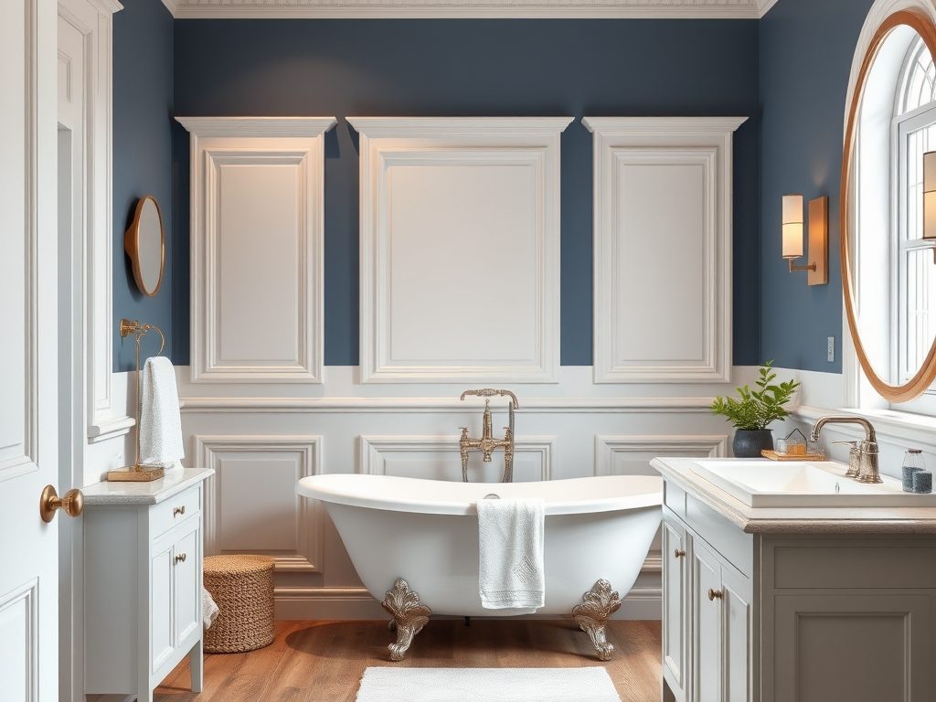 Styl modern classic w łazience: jak połączyć klasyczną elegancję z nowoczesną funkcjonalnością i przestrzenią