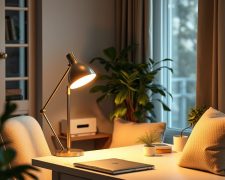 Jak zaplanować oświetlenie do pracy w domu, by zwiększyć komfort i efektywność bez remontu