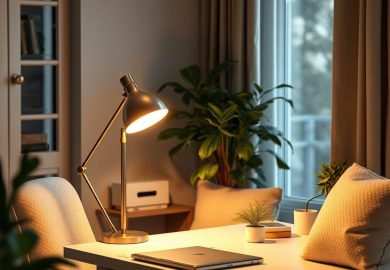 Jak zaplanować oświetlenie do pracy w domu, by zwiększyć komfort i efektywność bez remontu