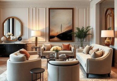Modern classic a glamour: kluczowe różnice w stylu i funkcjonalności wnętrz dla świadomej aranżacji