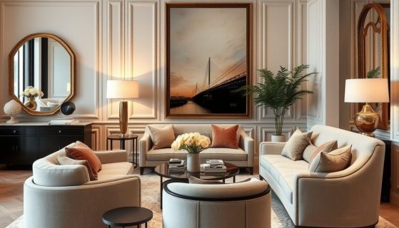 Modern classic a glamour: kluczowe różnice w stylu i funkcjonalności wnętrz dla świadomej aranżacji