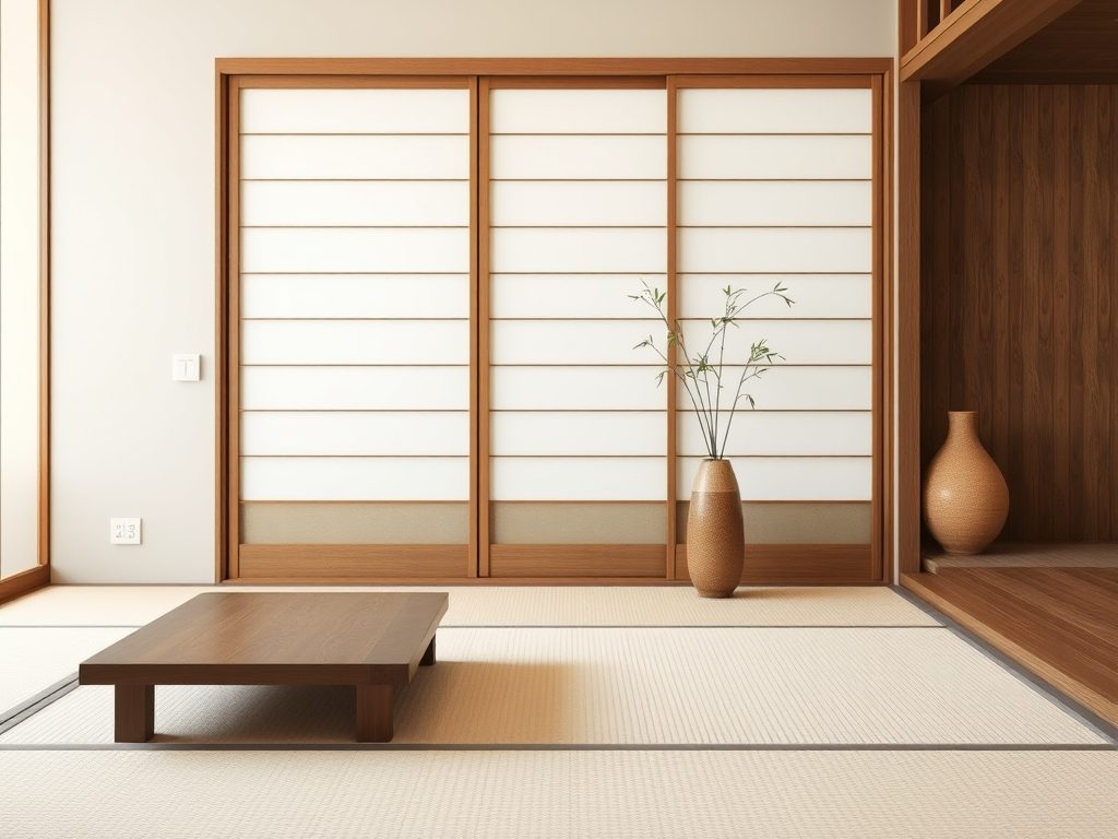 Styl japoński w kolorach i materiałach: jak stworzyć harmonijną, funkcjonalną przestrzeń pełną naturalnego spokoju