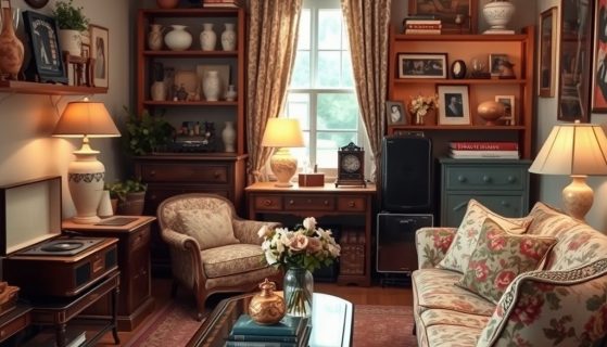 Styl vintage dodatki: jak wybrać i łączyć elementy, by stworzyć autentyczną aranżację pełną charakteru